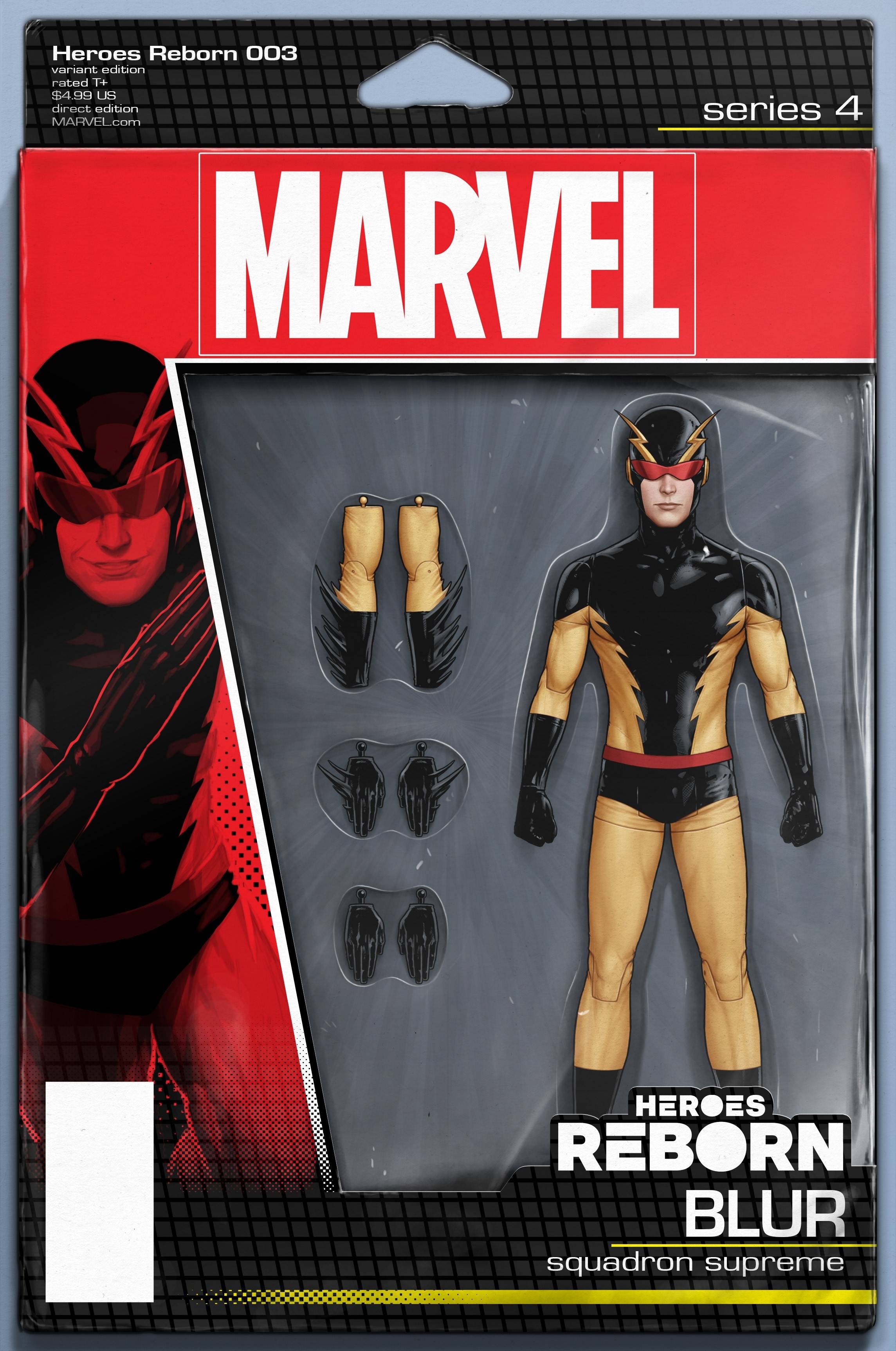 Heroes Reborn #3 Christopher Action Figure Variant (Of 7)