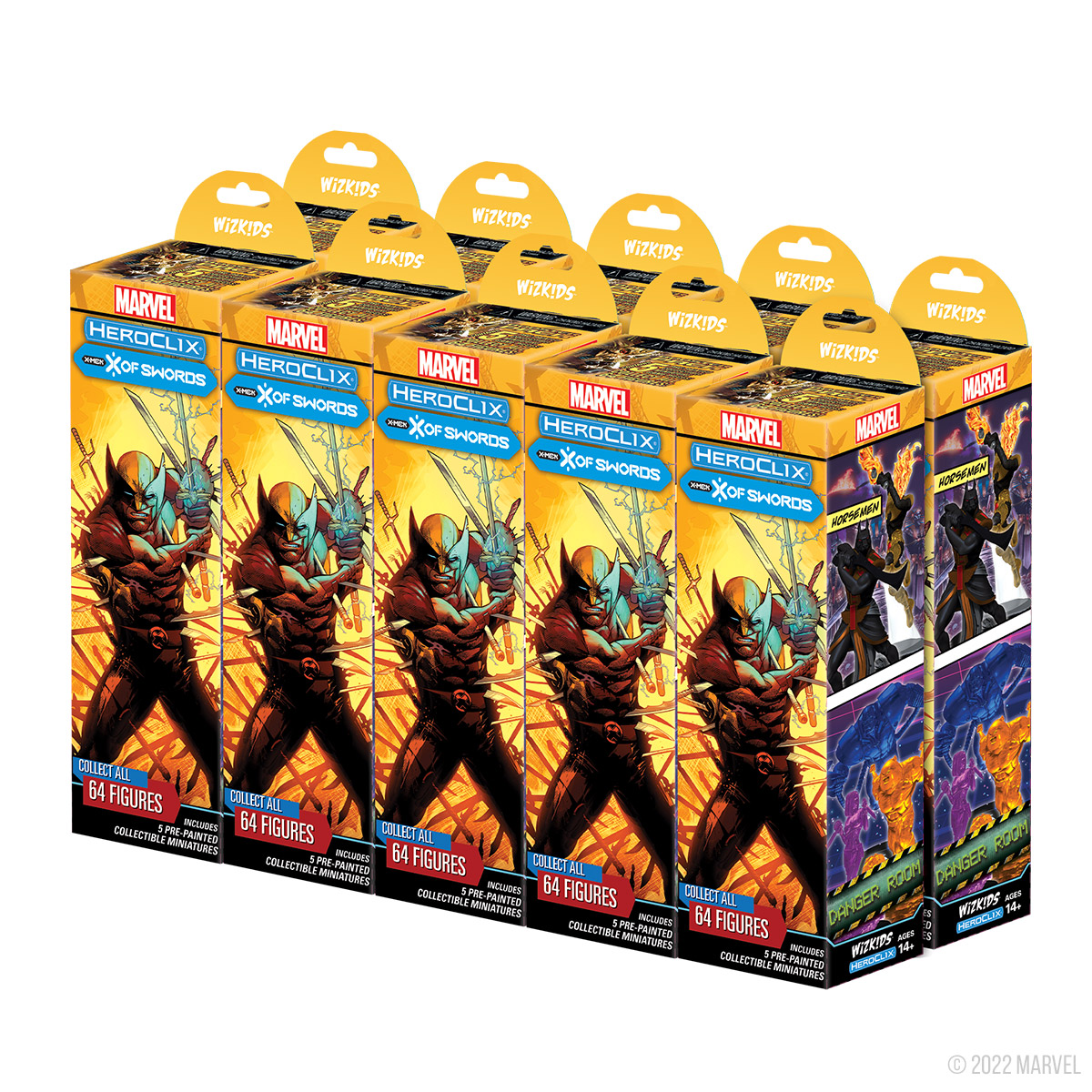 Marvel Heroclix X-Men X of Swords Booster Brick (10)