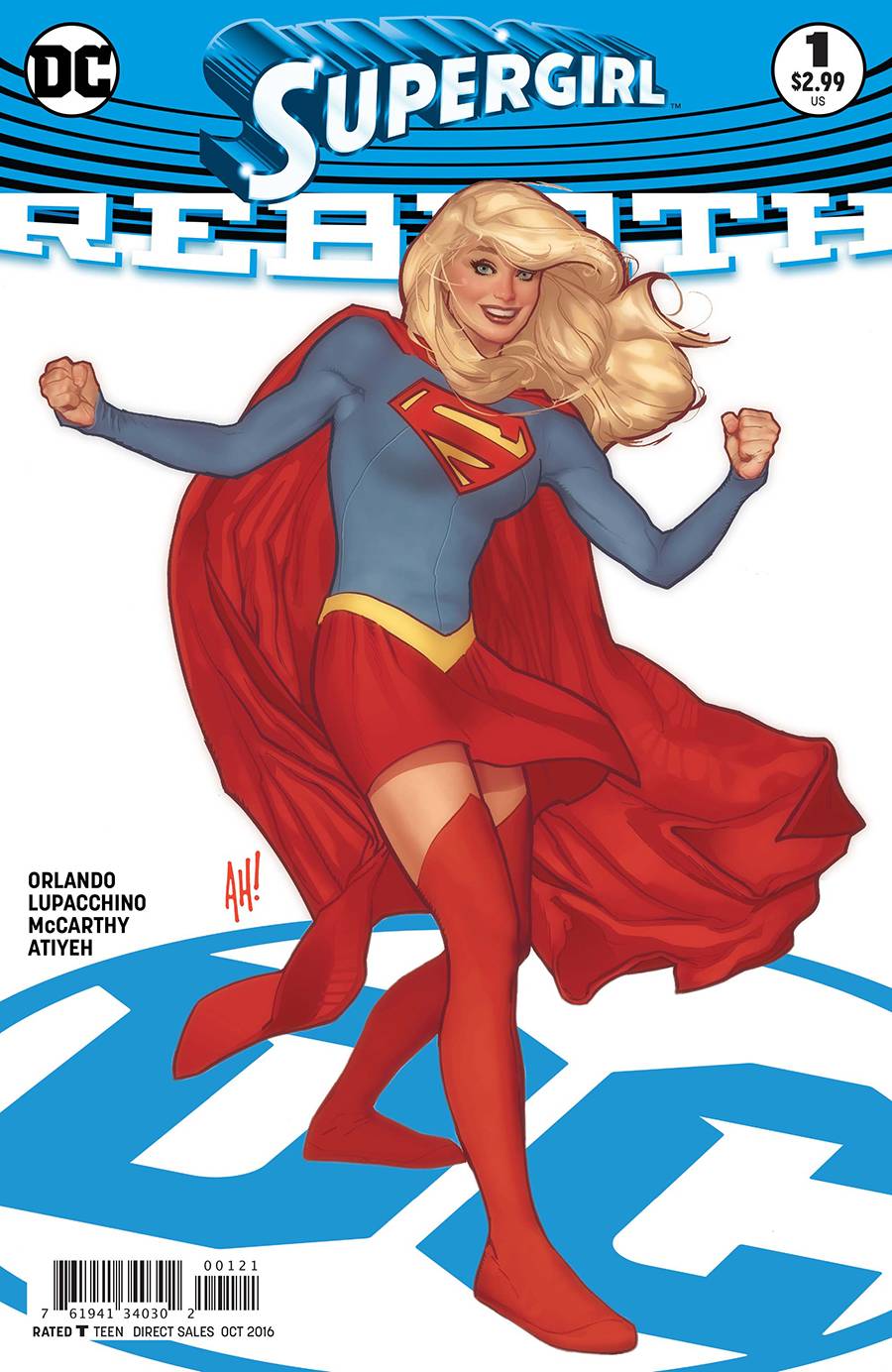 Supergirl Rebirth #1 Variant Edition