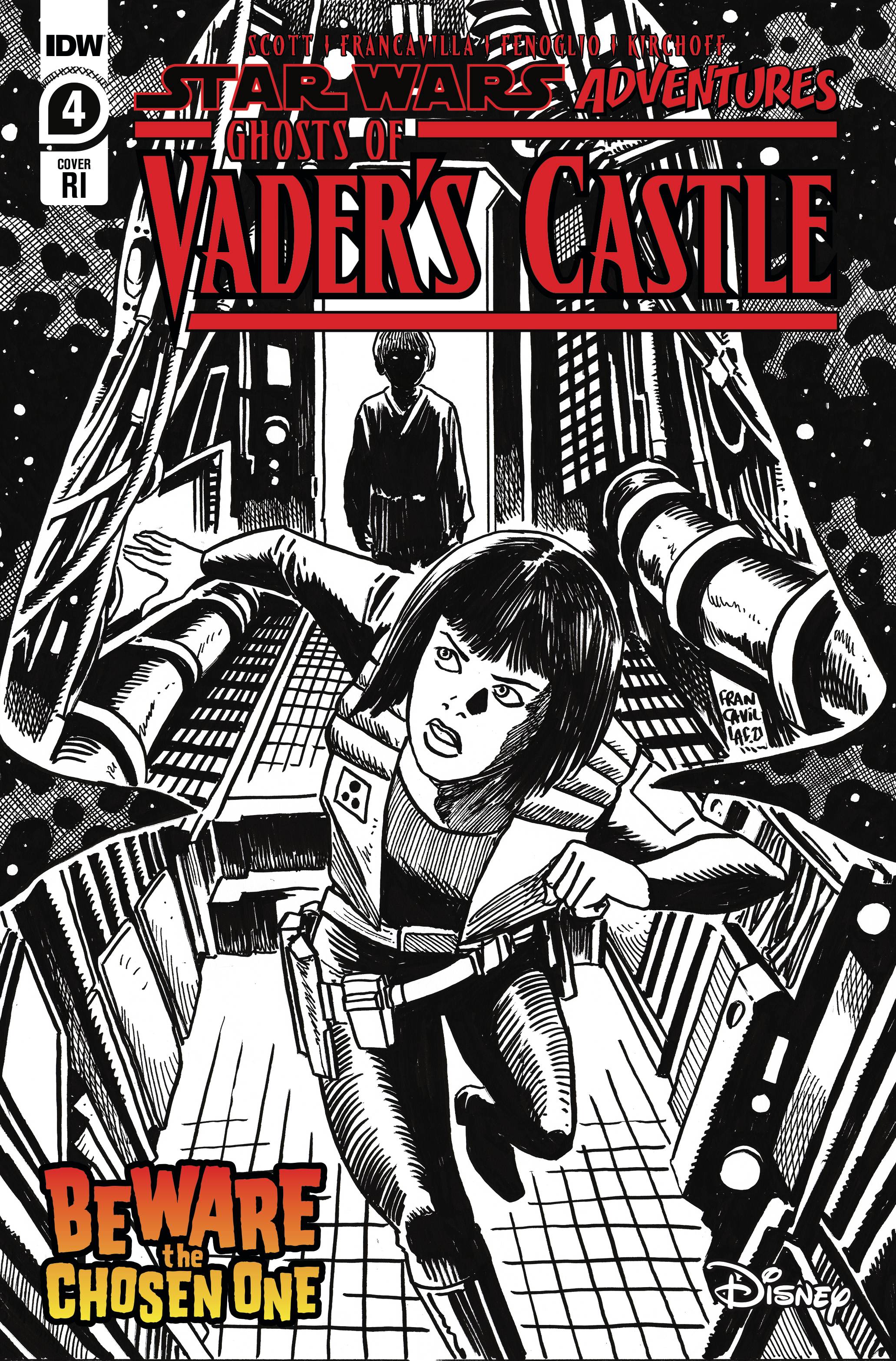 Star Wars Adventure Ghost Vaders Castle #4 Cover C 10 Copy Francavilla (Of 5)
