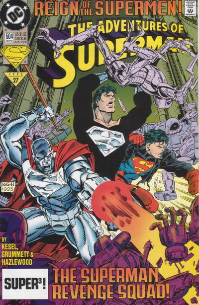 Adventures of Superman #504 [Direct]-Very Fine (7.5 – 9)