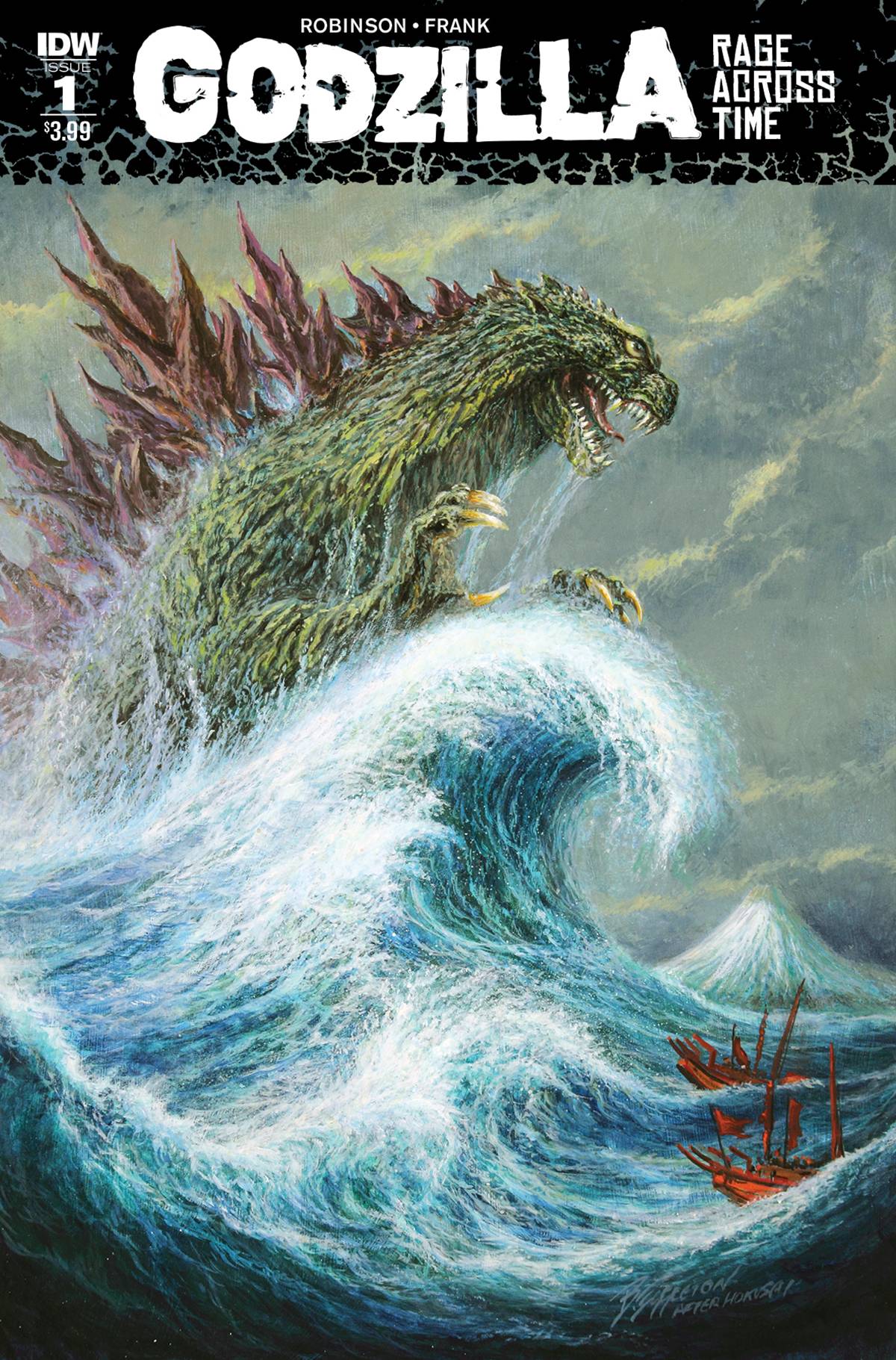Godzilla Rage Across Time #1