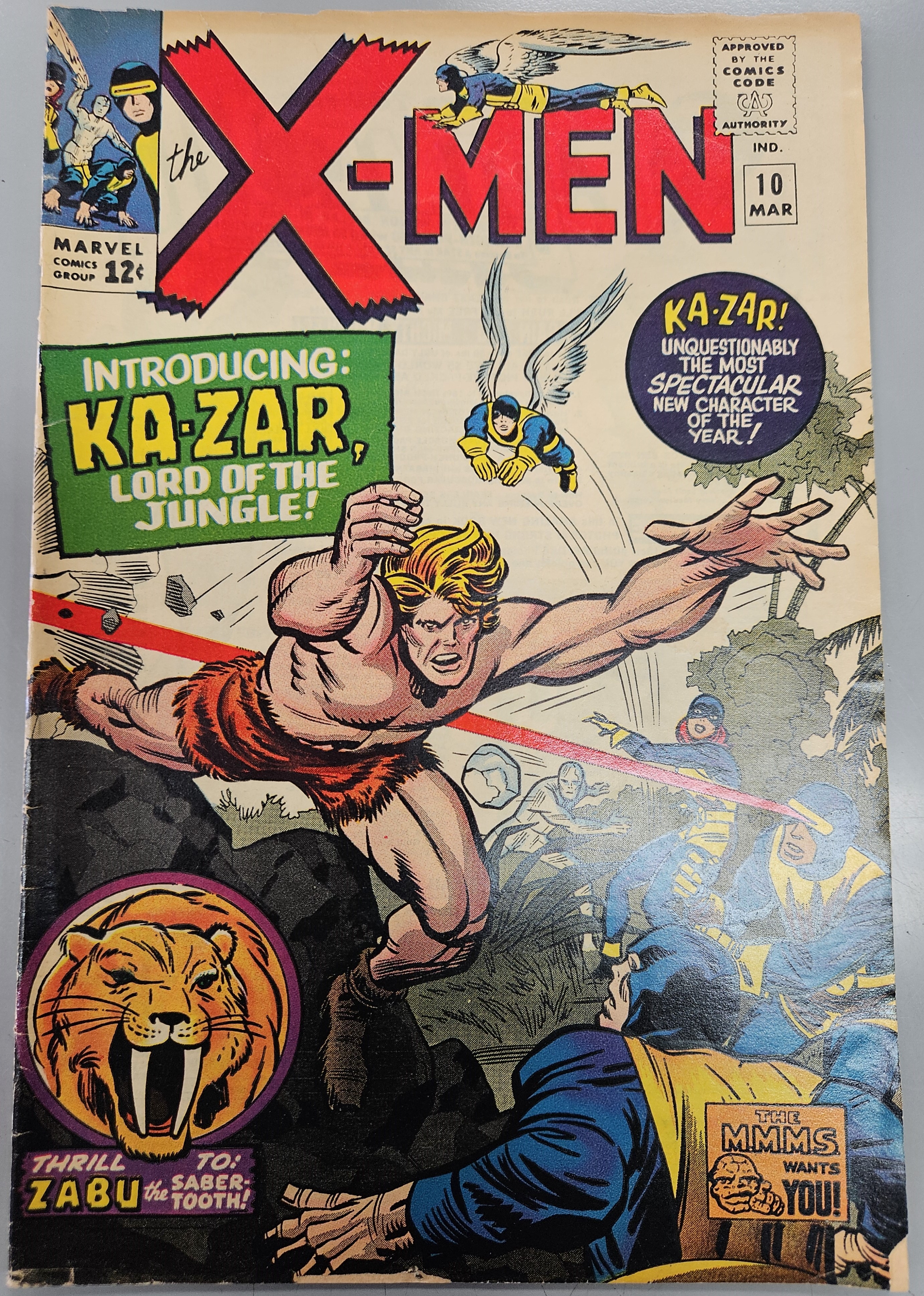 The X-Men #10 (1963)- G/Vg 3.0