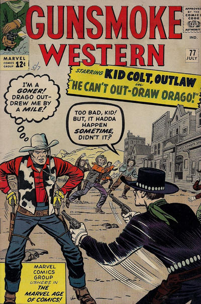 Gunsmoke Western #77-Very Good (3.5 – 5)