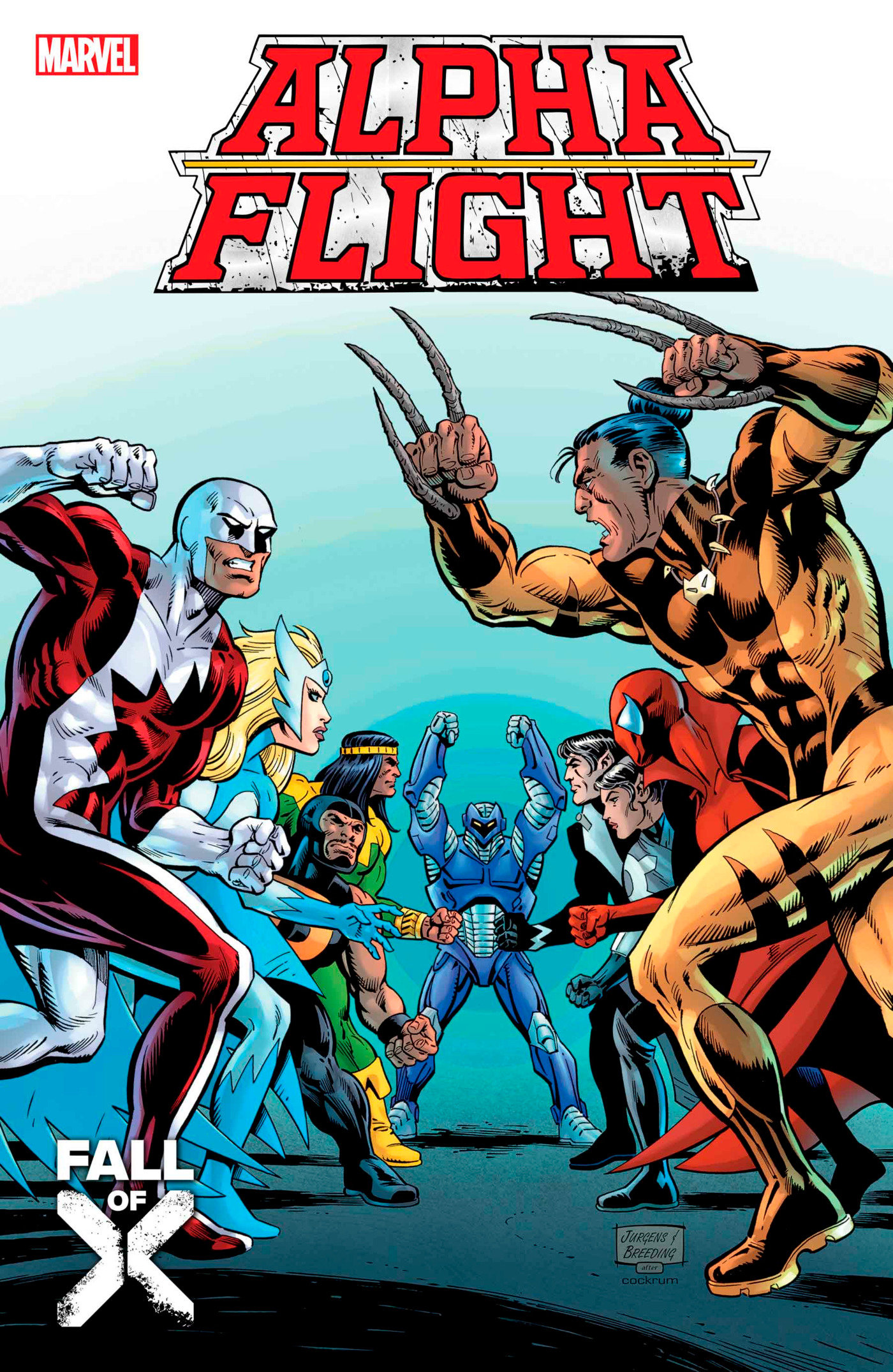 Alpha Flight #1 Dan Jurgens Homage Variant (Fall of the X-Men)