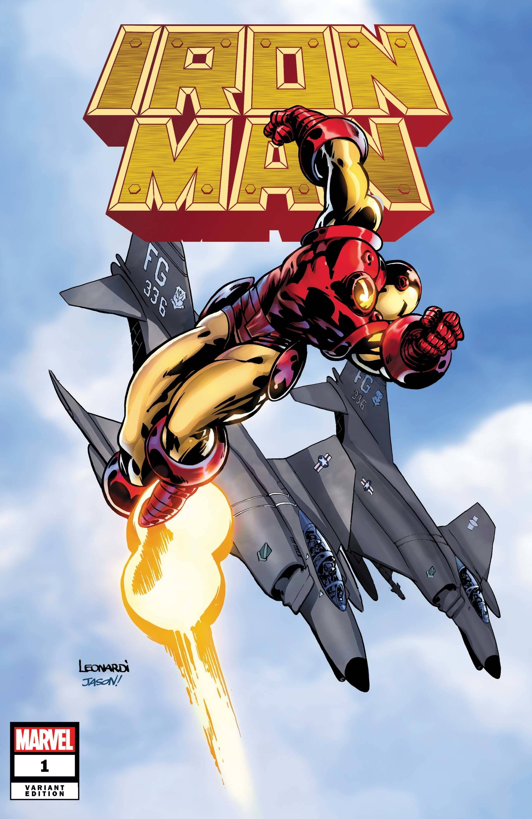 Iron Man #1 Leonardi Hidden Gem Variant (2020)