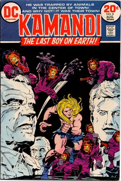 Kamandi, The Last Boy On Earth #8-Very Fine (7.5 – 9)