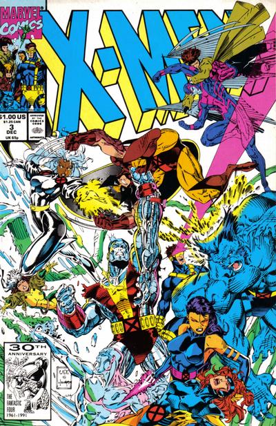 X-Men #3 [Direct]-Very Good (3.5 – 5)