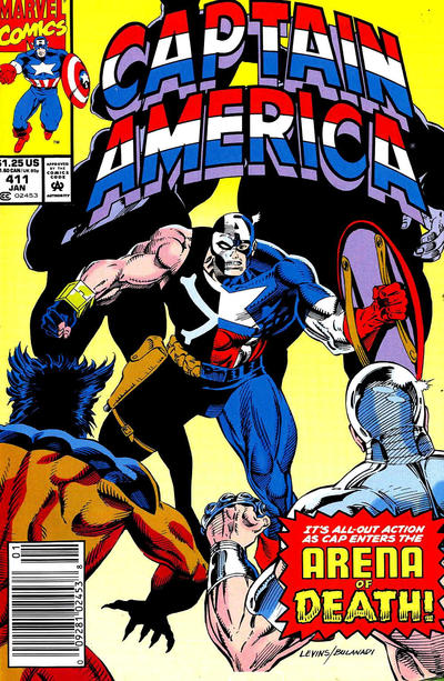Captain America #411 [Newsstand]