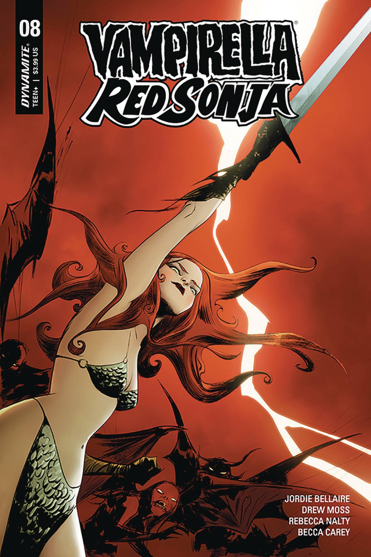 Vampirella Red Sonja #8 Cover A Lee
