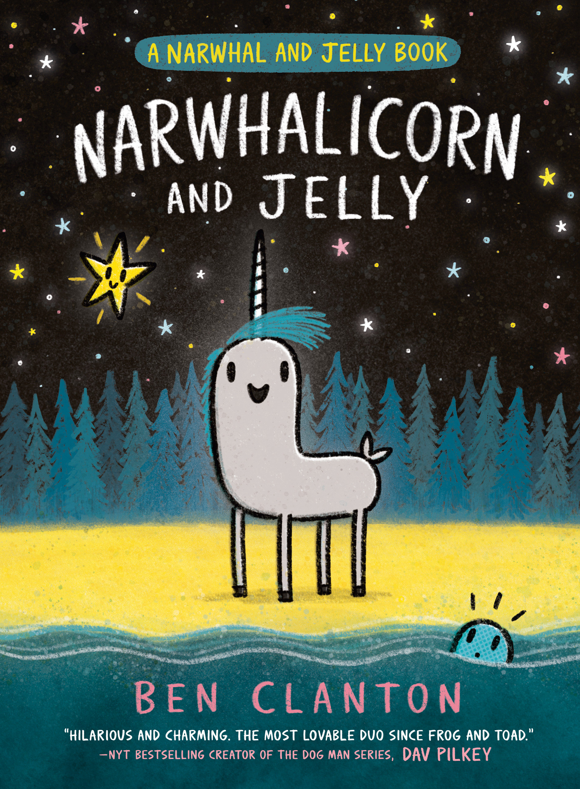 Narwhal & Jelly Hardcover Graphic Novel Volume 7 Narwhalicorn and Jelly