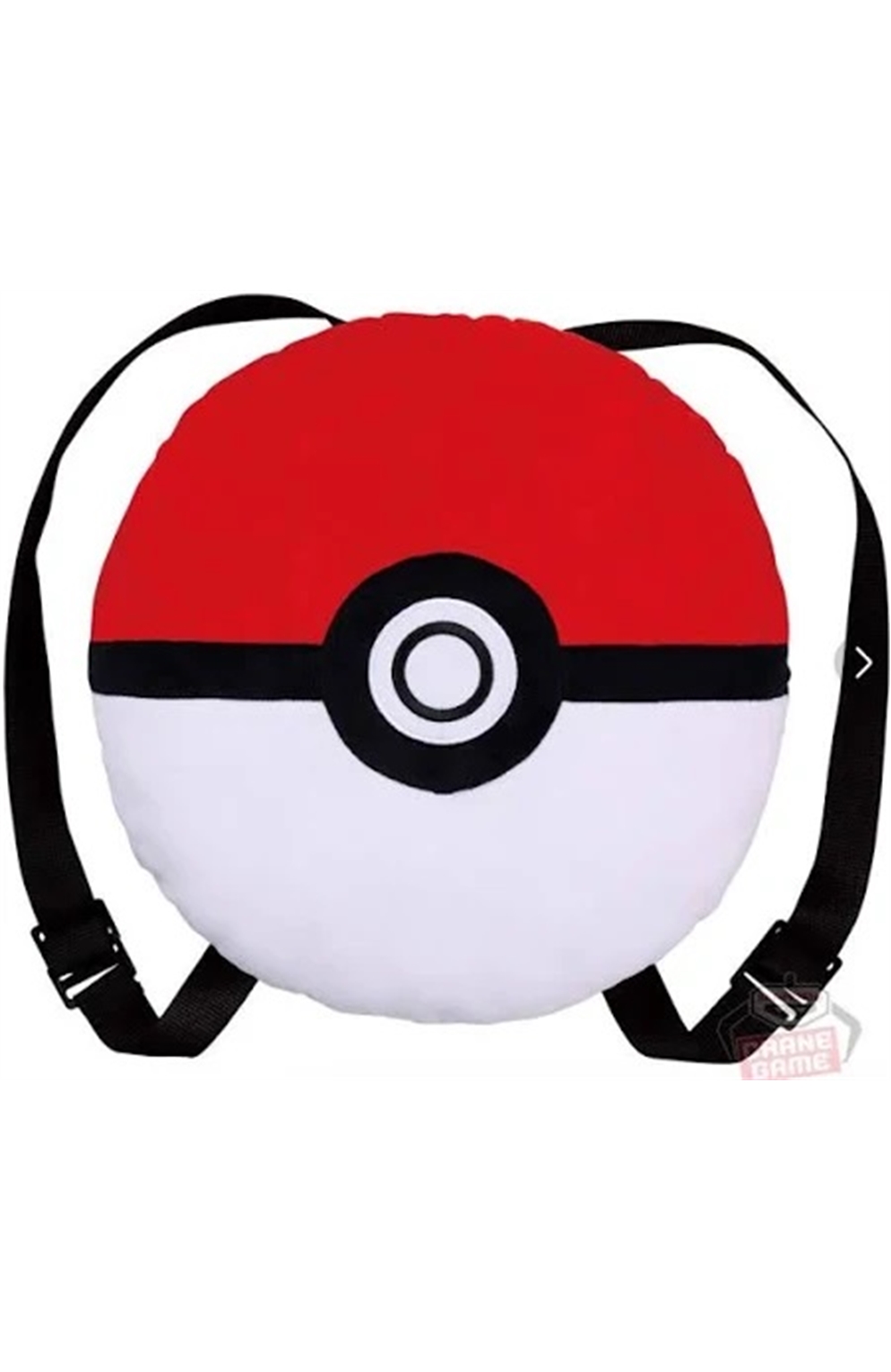 Pokemon Pocket Monsters Plush Backpack - Poke Ball, 13"