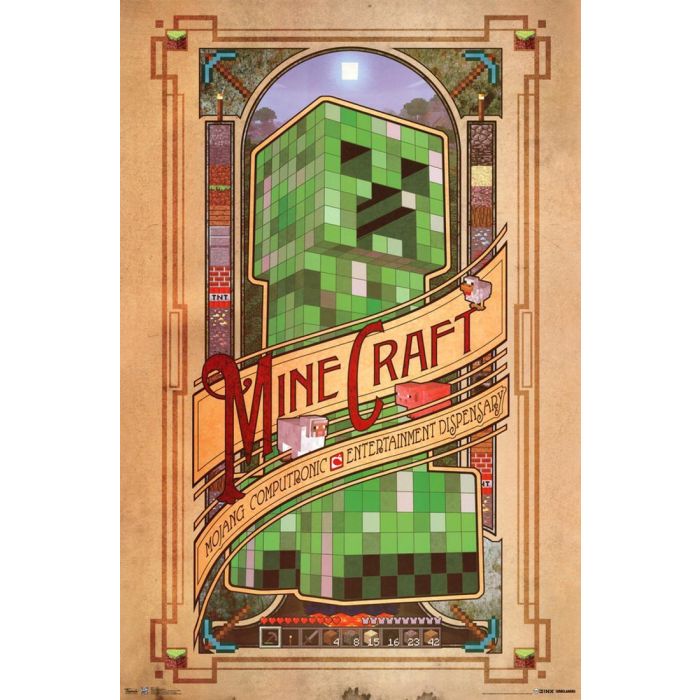 Minecraft - Hidden Clues Poster