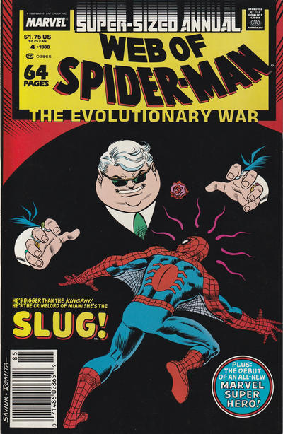 Web of Spider-Man Annual #4 [Newsstand] - Vg/Fn 5.0