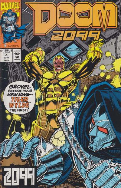 Doom 2099 #4 [Direct]-Very Good (3.5 – 5)