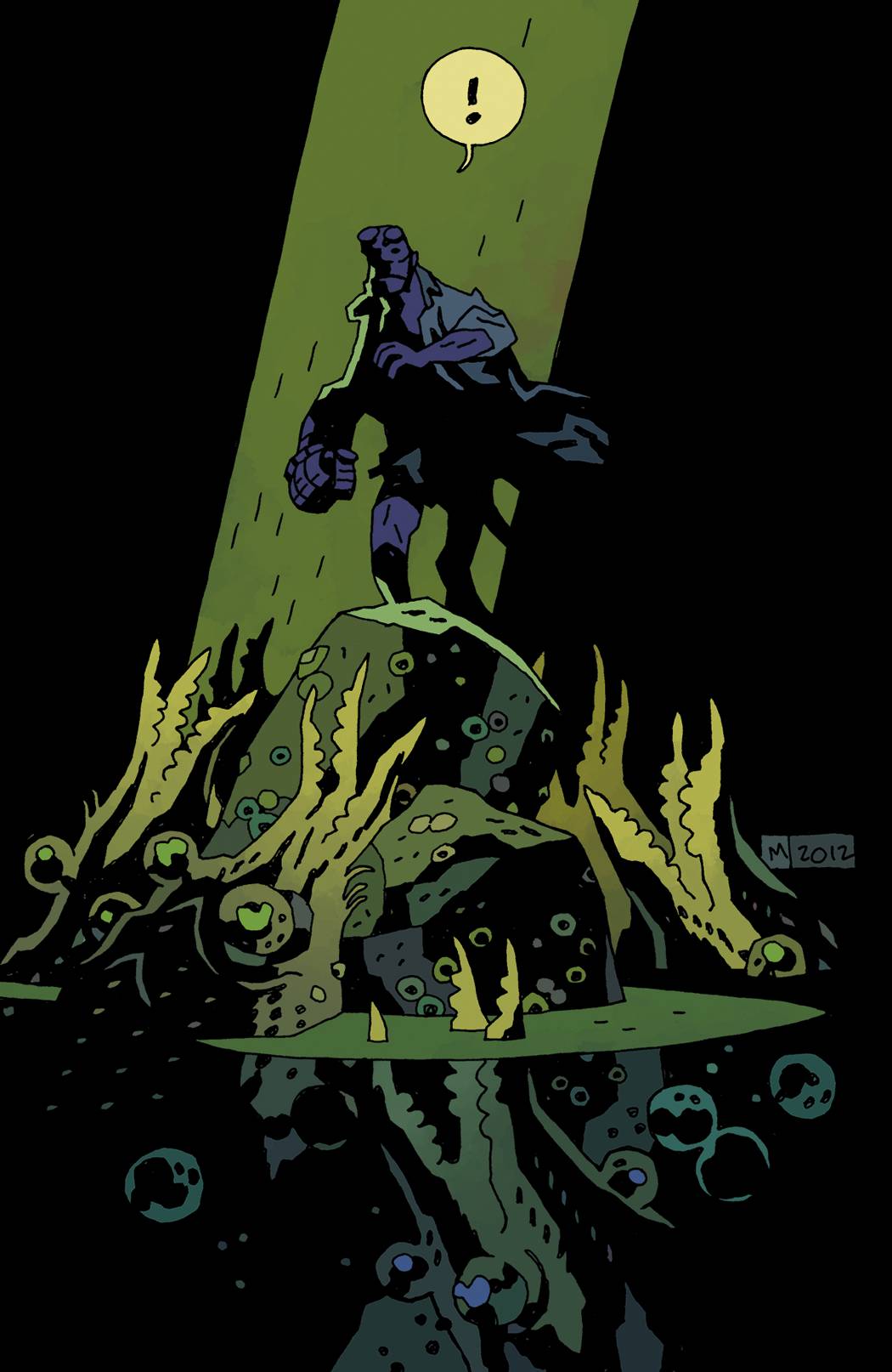 Hellboy In Hell #1 Mignola Cover