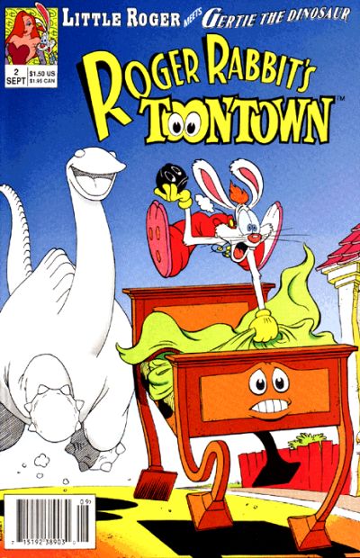 Roger Rabbit's Toontown #2 [Newsstand] - Fn+