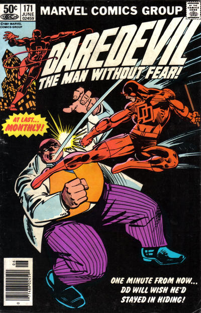 Daredevil #171 [Newsstand]-Very Fine (7.5 – 9)