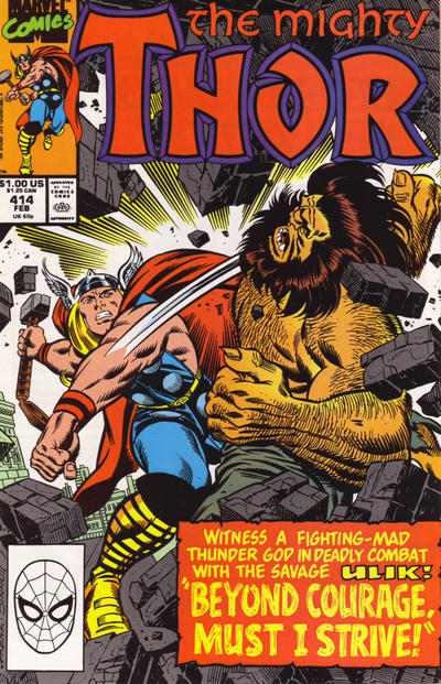 Thor #414 [Direct]-Good (1.8 – 3)