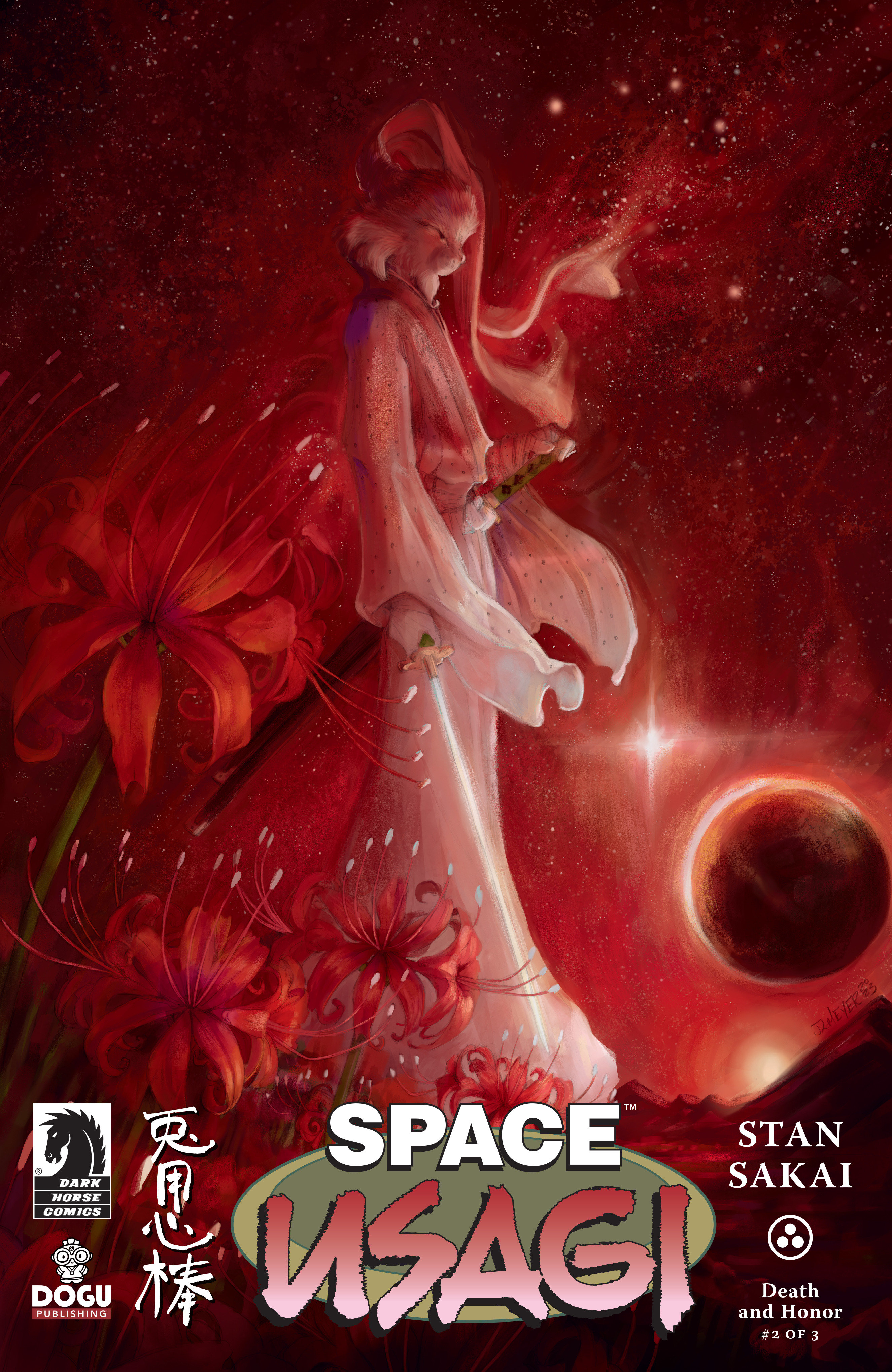 Space Usagi: Death and Honor #2 Cover B 1 for 10 Incentive (Jennifer L. Meyer)