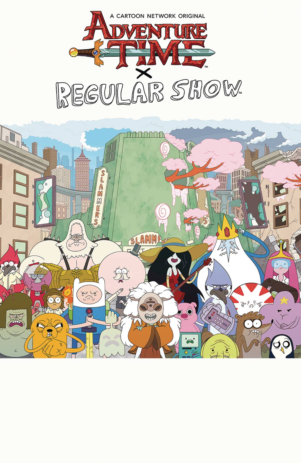 Adventure Time Regular Show Graphic Novel