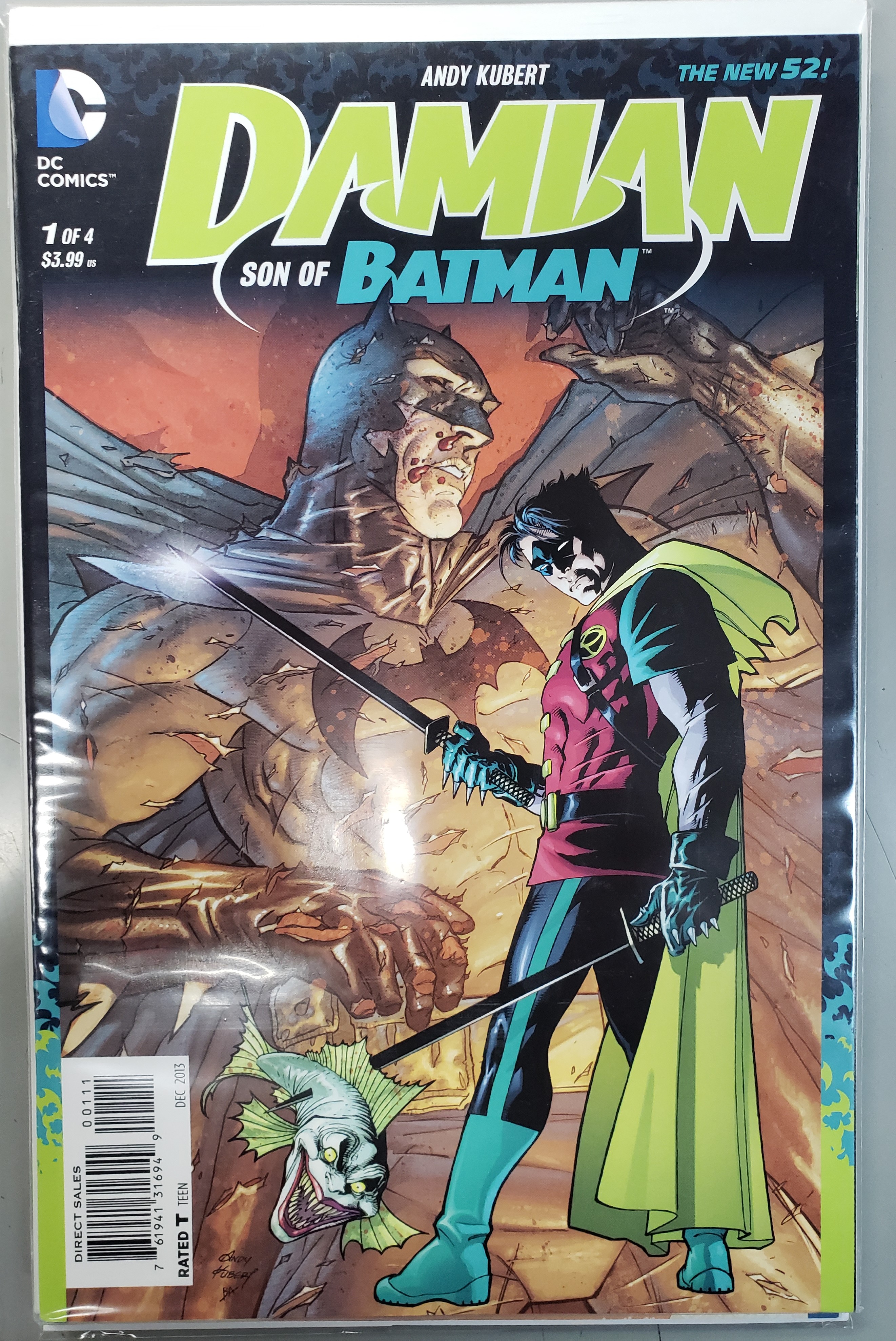 Damian Son of Batman 1-4