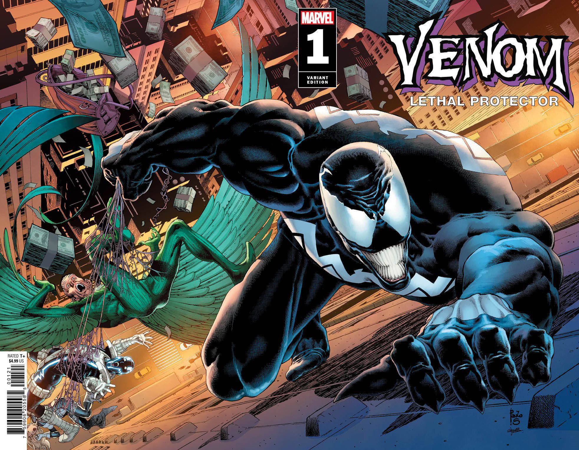Venom: Lethal Protector II #1 1 for 25 Incentive Siqueira Wraparound (Of 5)