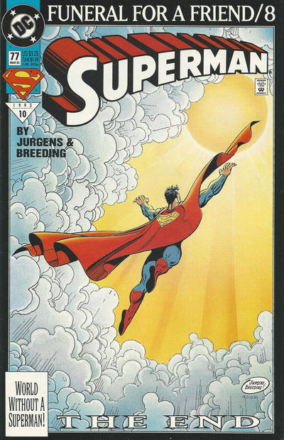 Superman #77 [Direct]-Very Good (3.5 – 5)