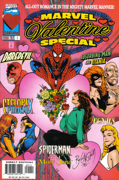 Marvel Valentine Special #1-Fine (5.5 – 7)