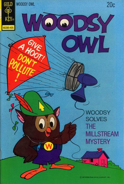 Woodsy Owl #3 [Gold Key] - P 0.5