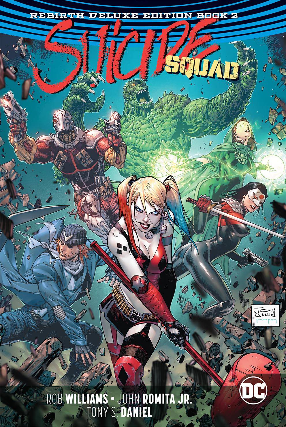 Suicide Squad Rebirth Deluxe Collected Hardcover Book 2