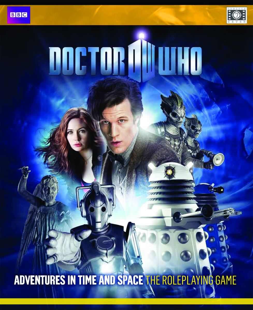 Docr Who Adventure Time Space RPG Core Box Set 11th Dr Edition