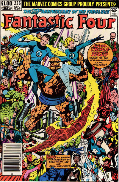 Fantastic Four #236 [Newsstand]-Good (1.8 – 3)