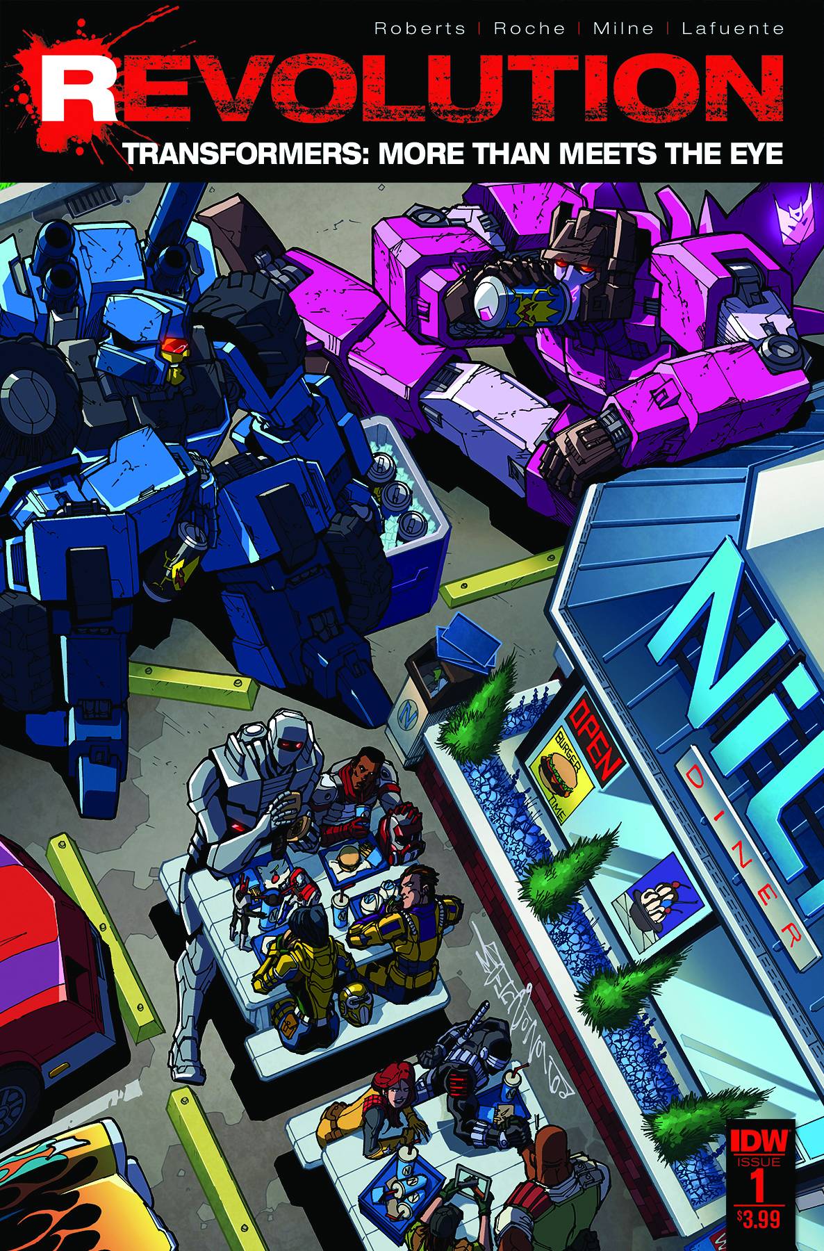 Transformers More Than Meets The Eye Revolution #1