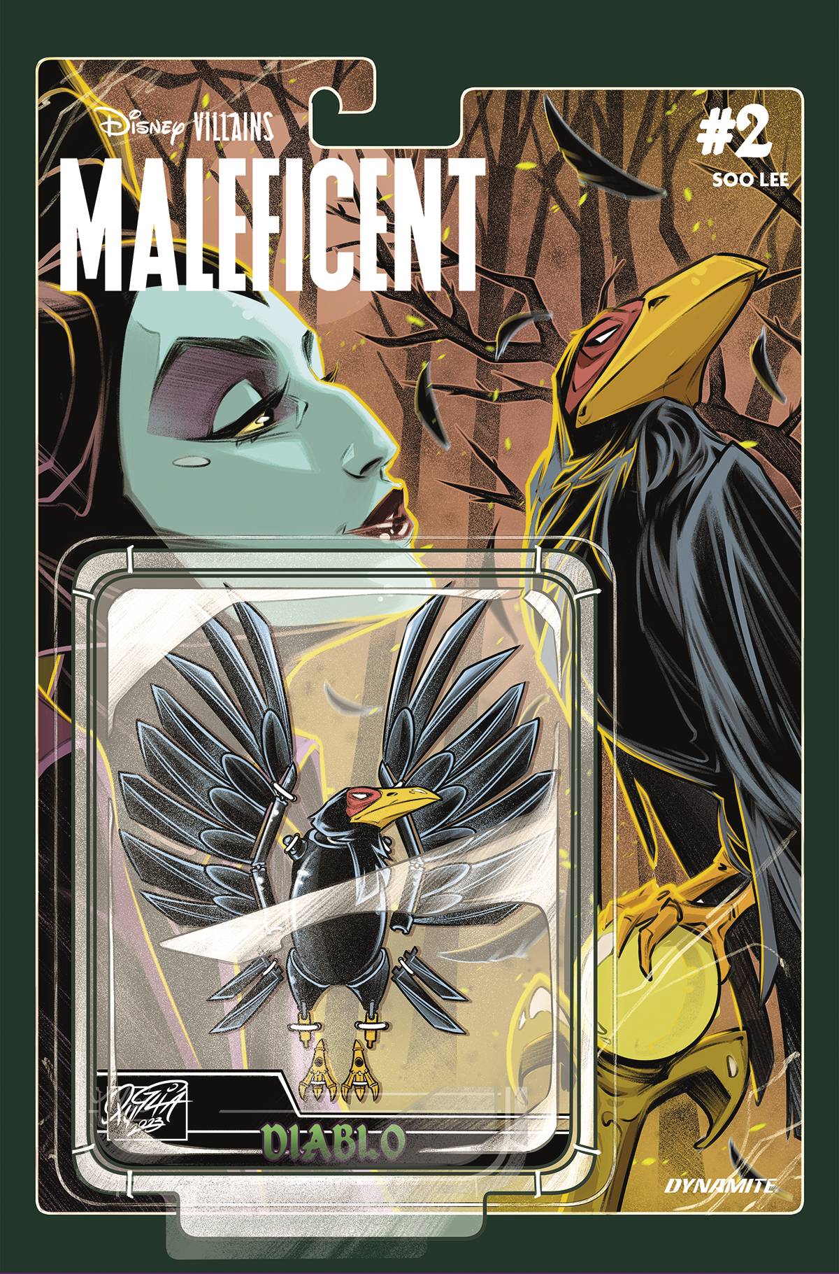 Disney Villains Maleficent #3 Cover H 1 for 10 Incentive Action Figure