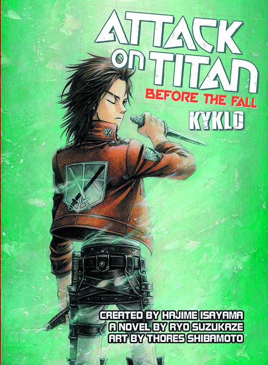 Attack on Titan Before the Fall Kyklo Novel