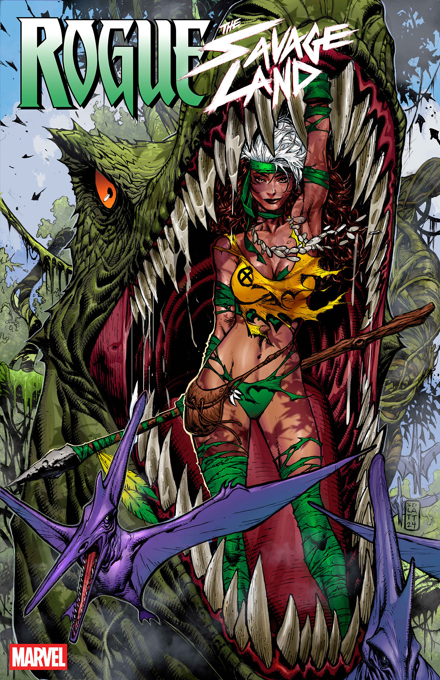 Rogue: The Savage Land #2 Stephen Platt Variant 1 for 25 Incentive