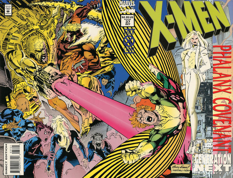 X-Men #37 [Foil Enhanced Edition]-Very Fine (7.5 – 9) [1St App. of Paige Guthrie As Husk]