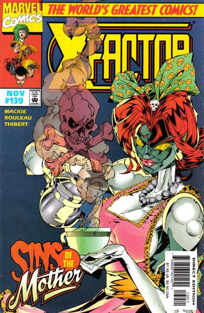 X-Factor #139 [Direct Edition]-Very Fine (7.5 – 9)
