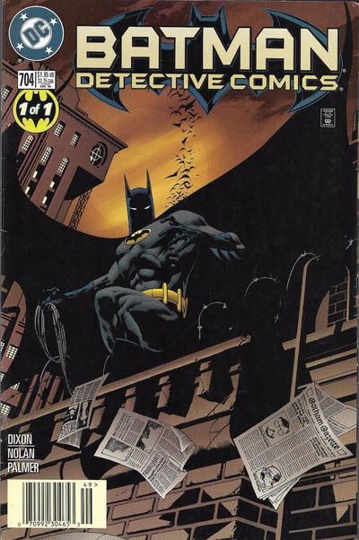 Detective Comics #704 [Newsstand]-Very Fine (7.5 – 9)