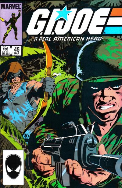 G.I. Joe, A Real American Hero #45 [Direct]-Fine (5.5 – 7)