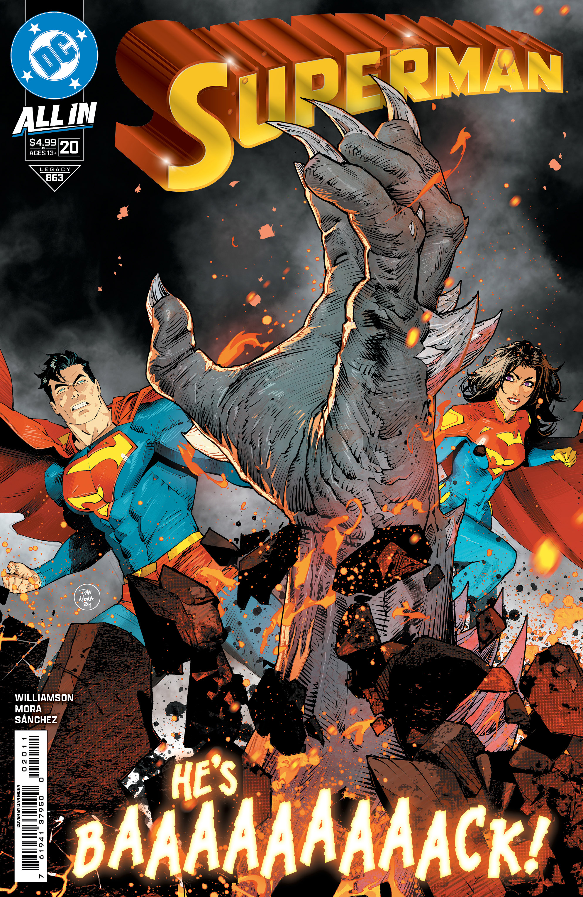 Superman #20 Cover A Dan Mora