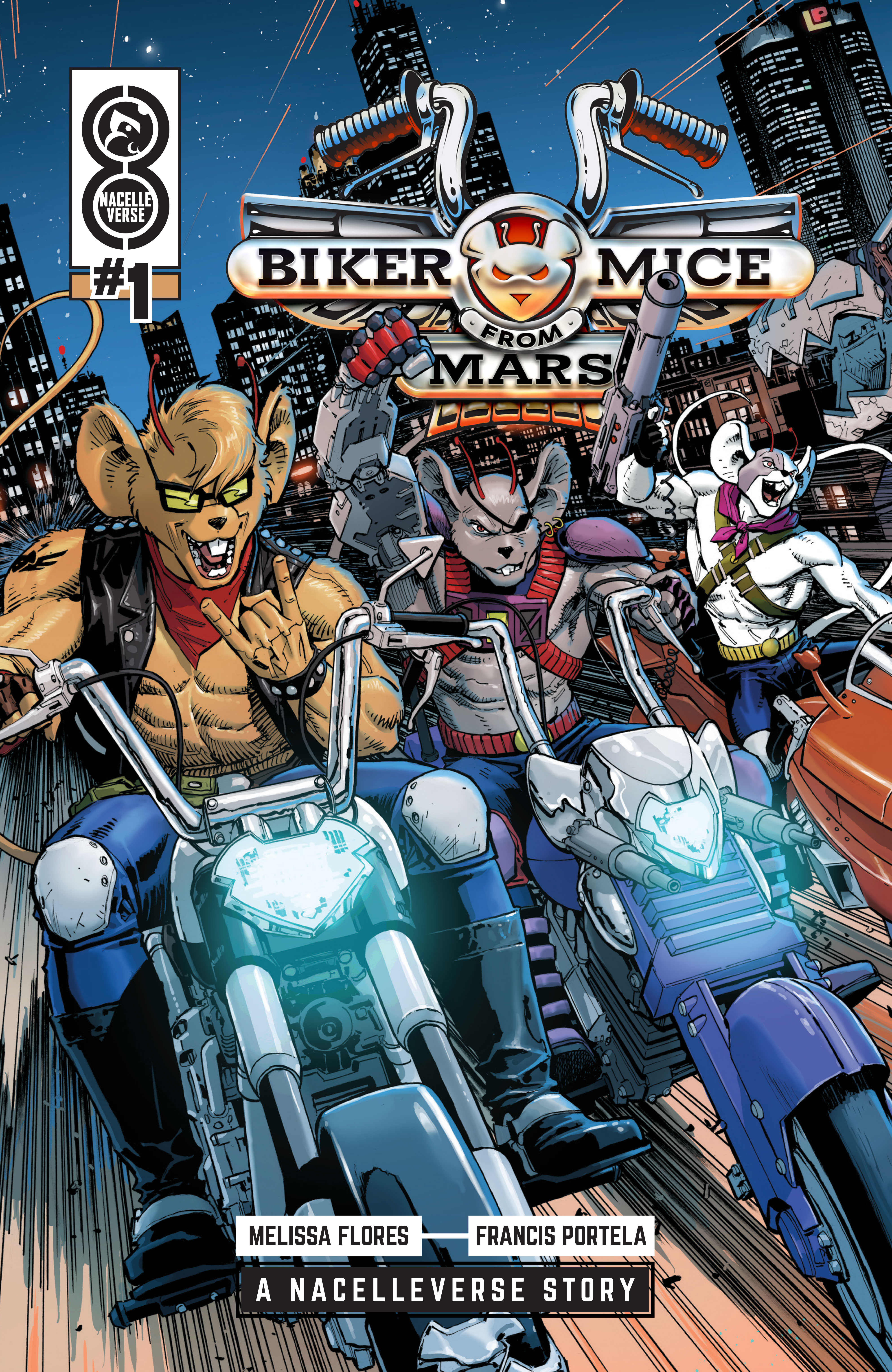 Biker Mice from Mars #1 Cover A Dustin Weaver (Of 3)