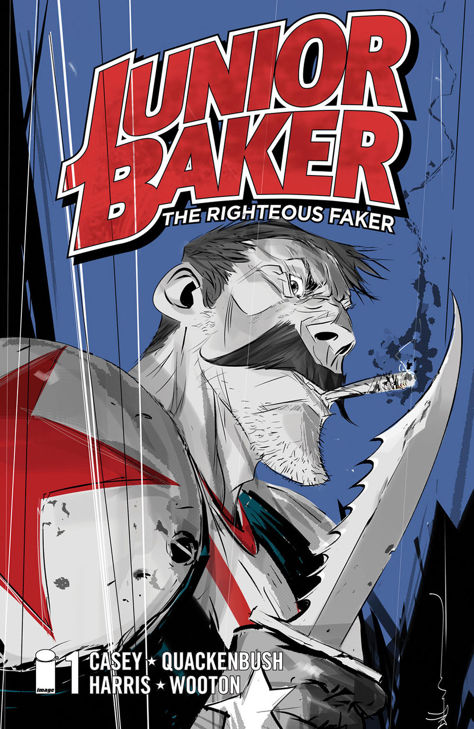 Junior Baker The Righteous Faker #1 Cover C 1 for 20 Incentive Dustin Nguyen Variant