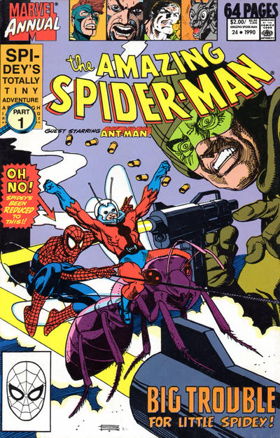 The Amazing Spider-Man Annual #24 [Direct]-Fine (5.5 – 7)