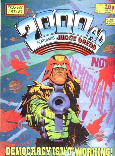 2000 AD #533-Near Mint (9.2 - 9.8)