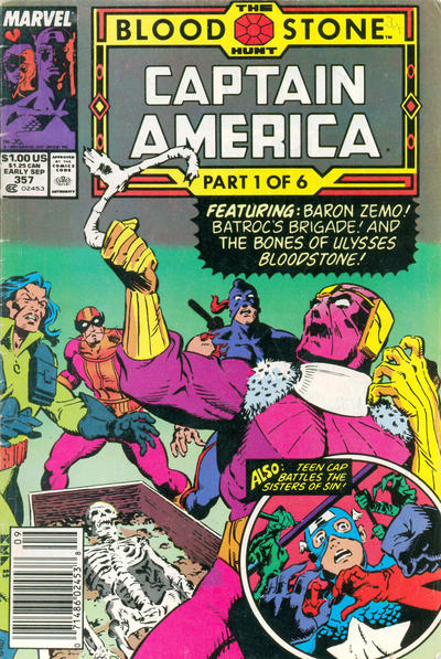 Captain America #357 [Newsstand]