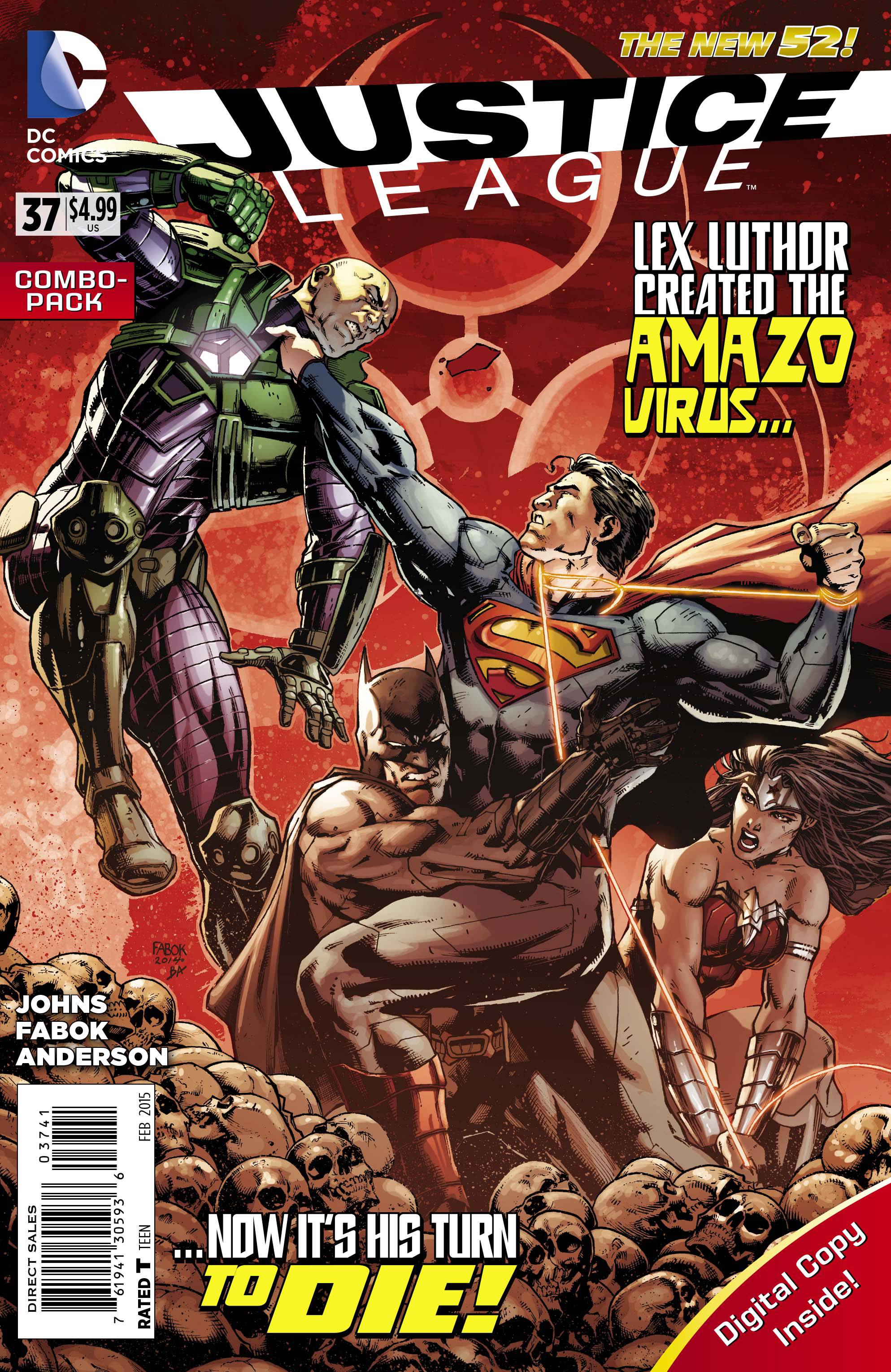 Justice League #37 Combo Pack