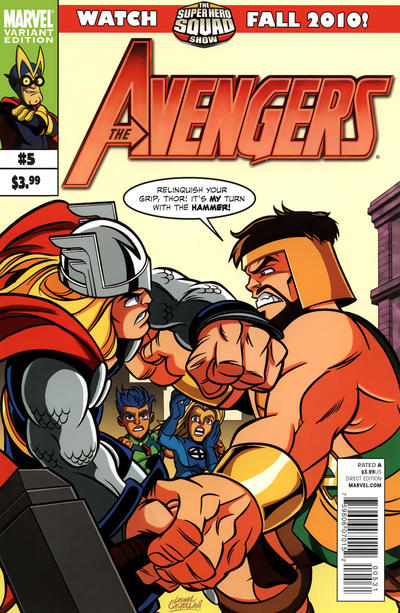 Avengers #5 [Super Hero Squad Variant]-Fine (5.5 – 7)