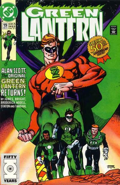 Green Lantern #19 (1990) [Direct]-Fine (5.5 – 7)